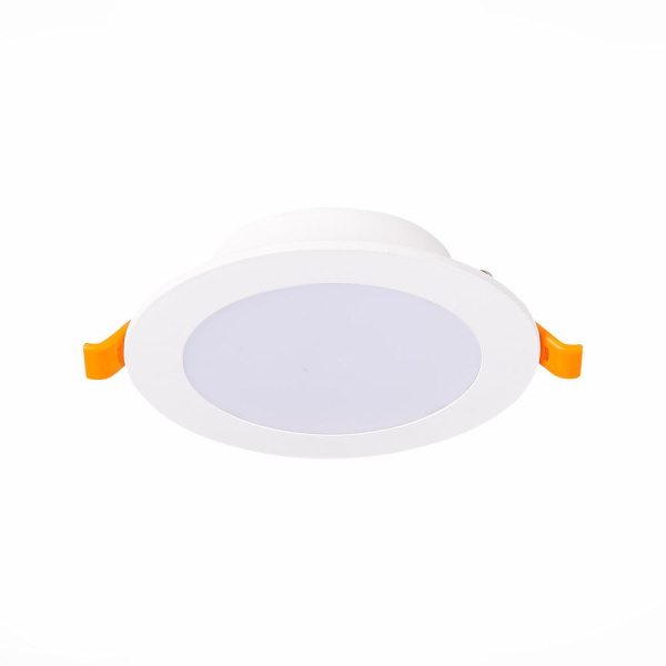 ST210.548.08 Св-к встр. Белый LED 1*8W 4000K 640Lm Ra80 110° IP20 D120xH30 220-240V Встраиваемые светильники