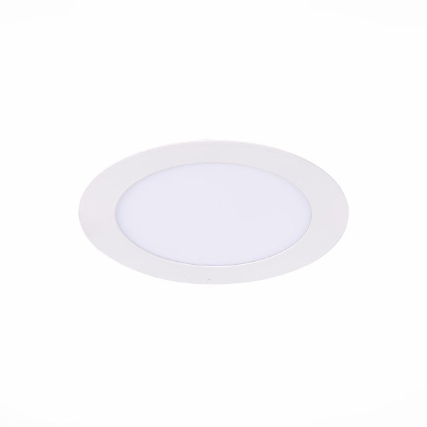 ST210.548.08 Св-к встр. Белый LED 1*8W 4000K 640Lm Ra80 110° IP20 D120xH30 220-240V Встраиваемые светильники