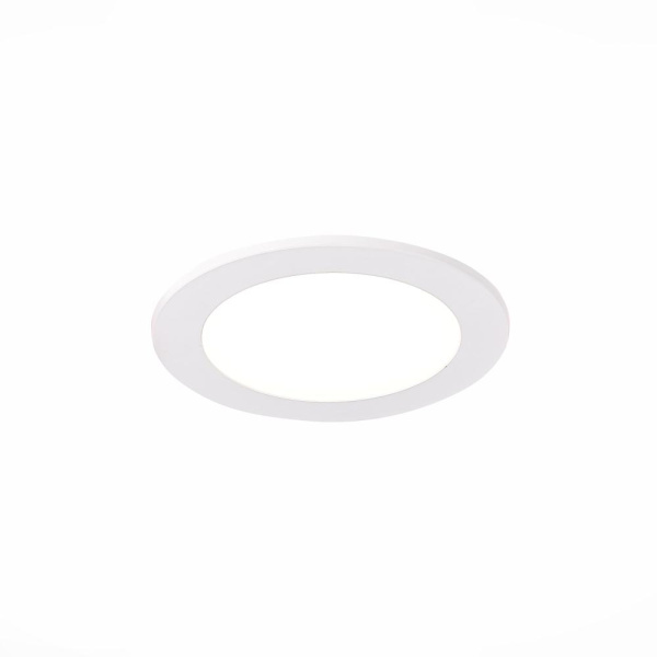 ST212.508.05 Св-к встр. Белый LED 1*5W 3000K/4000K/6000K 375Lm Ra80 110° IP20 D92xH30 220-240V Встраиваемые светильники