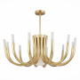 SL1173.202.13 Люстра потолочная ST-Luce Золотистый/Белый G4/E27 12+1*5+60W PAFE