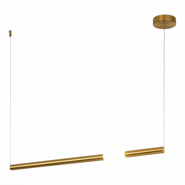 SL1222.223.01 Светильник подвесной ST-Luce Золотистый/Золотистый, Белый LED 1*18W 4000K ANGURRA