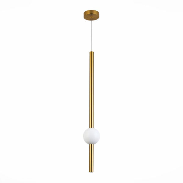 SL1222.233.01 Светильник подвесной ST-Luce Золотистый/Золотистый, Белый LED 1*18W 4000K ANGURRA