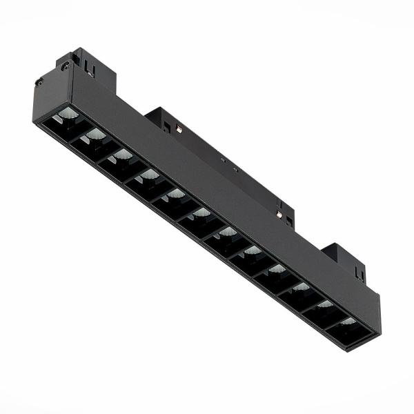 ST361.436.12 Магнитный трековый светильник Черный LED 1*12W 3000K 1 009Lm Ra>90 36° IP20 L222xW22xH44 48V SKYLINE 48