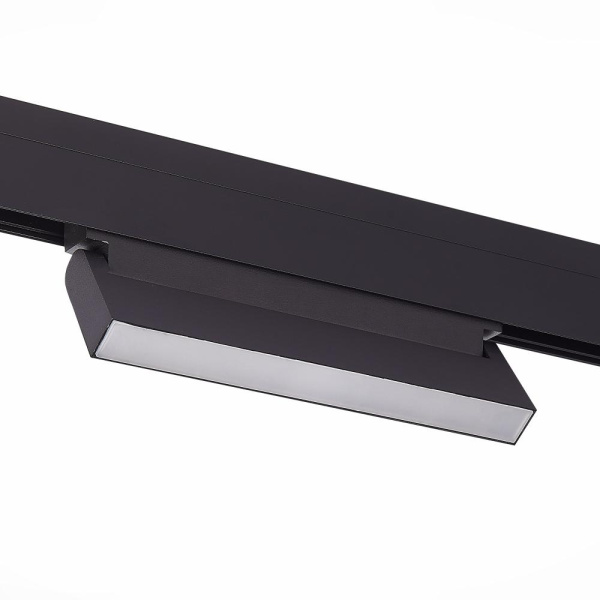 ST363.436.12 Магнитный трековый светильник Черный LED 1*12W 3000K 720Lm Ra>90 120 IP20 L219xW22xH108 48V SKYLINE 48