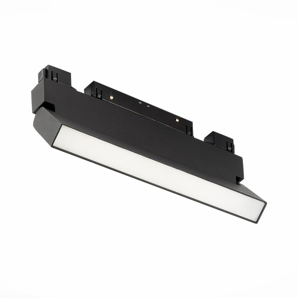 ST363.436.12 Магнитный трековый светильник Черный LED 1*12W 3000K 720Lm Ra>90 120 IP20 L219xW22xH108 48V SKYLINE 48