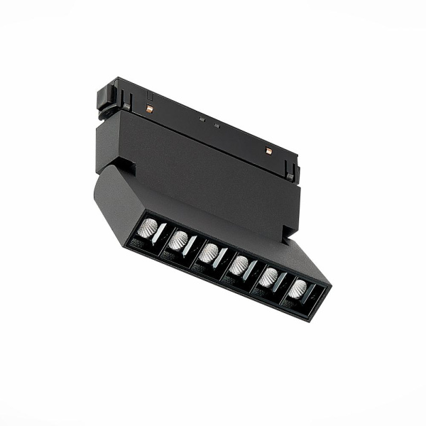 ST364.436.06 Магнитный трековый светильник Черный LED 1*6W 3000K 532Lm Ra>80 36° IP20 L120xW22xH108 48V SKYLINE 48