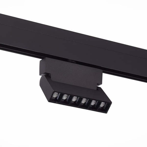 ST362.446.06 Магнитный трековый светильник Черный LED 1*6W 4000K 532Lm Ra>90 36° IP20 L120xW22xH134 48V SKYLINE 48