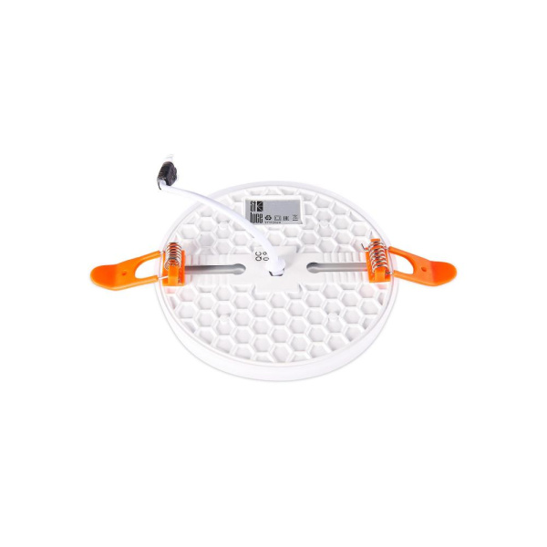 ST700.548.08 Св-к встр. Белый LED 1*8W 4000K 690Lm Ra80 180° IP44 D90xH20 85-265V Встраиваемые светильники