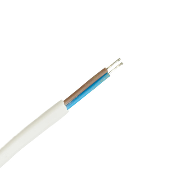 Сетевой шнур с выключателем, 230V 1,9м белый, KF-HK-1-2