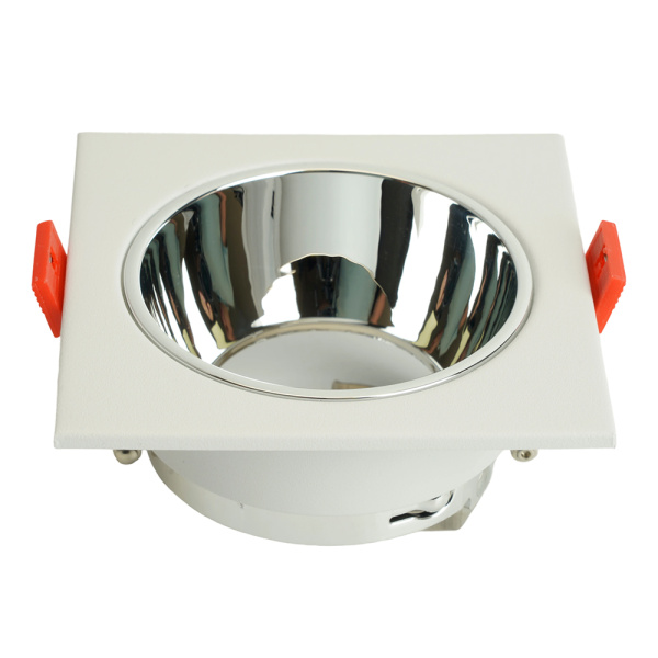 Светильник встраиваемый Feron DL3112 потолочный MR16 G5.3 белый + хром