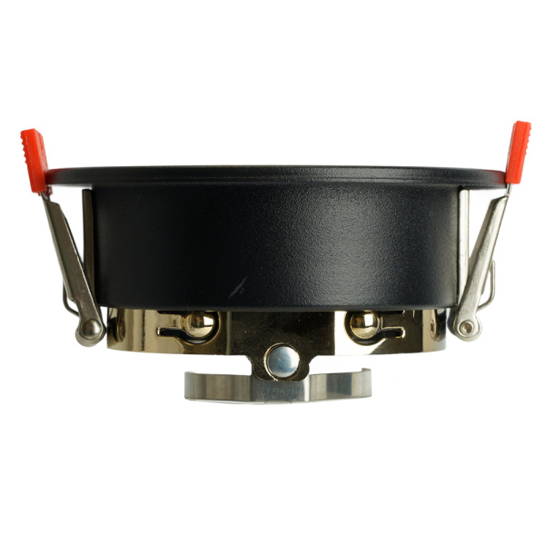 Светильник встраиваемый Feron DL3102 потолочный MR16 G5.3  черный + золото