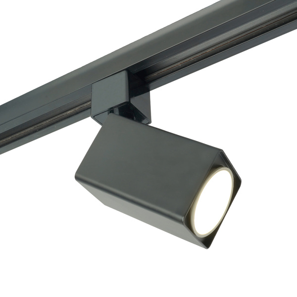 Светильник Feron AL144 трековый однофазный на шинопровод под лампу GU10, черный