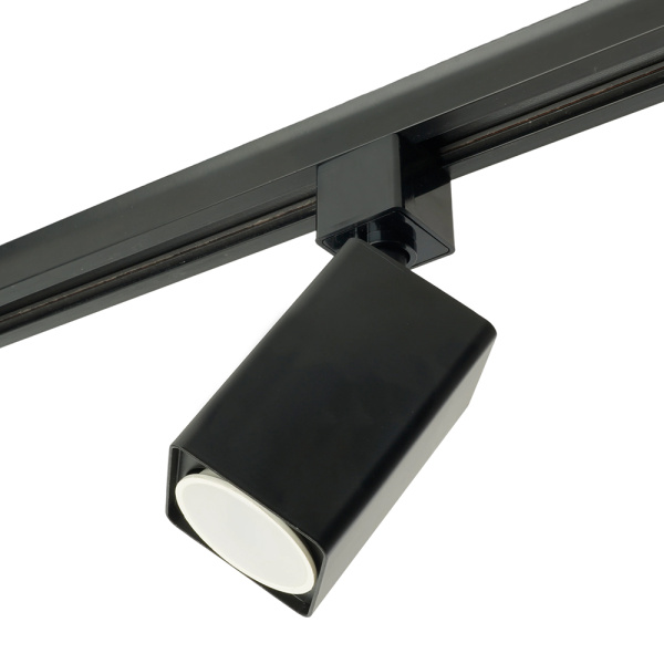 Светильник Feron AL144 трековый однофазный на шинопровод под лампу GU10, черный