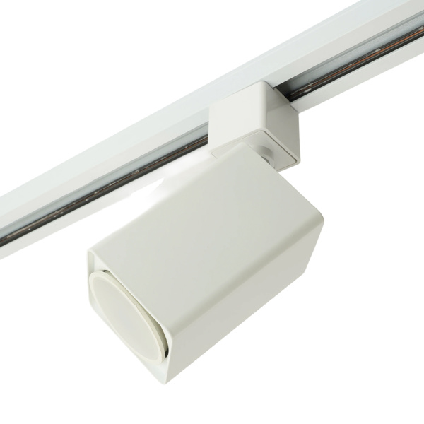 Светильник Feron AL144 трековый однофазный на шинопровод под лампу GU10, белый