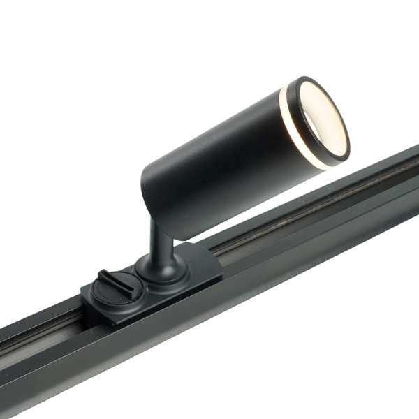 Светильник Feron AL146 трековый однофазный на шинопровод под лампу GU10, черный