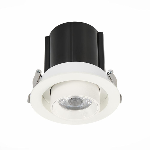 ST702.138.12 Св-к встр. Белый LED 1*12W 3000K 900Lm Ra80 24° IP20 D90xH92 180-240V Встраиваемые светильники