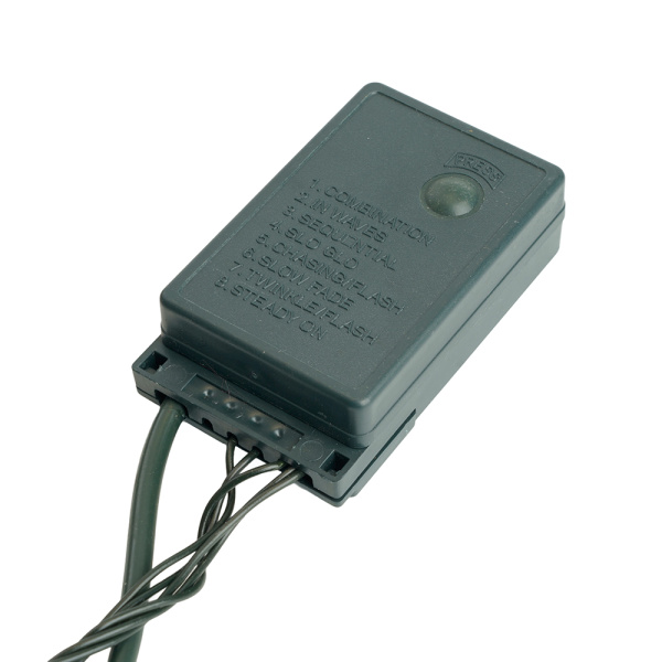 Светодиодная гирлянда на бобине Feron CL98 линейная 50м + 3м 230V 2700К, c питанием от сети, зеленый шнур