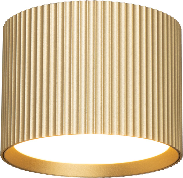 Светильник потолочный Feron HL458  Barrel ARIA 12W, 230V, GX53, золото