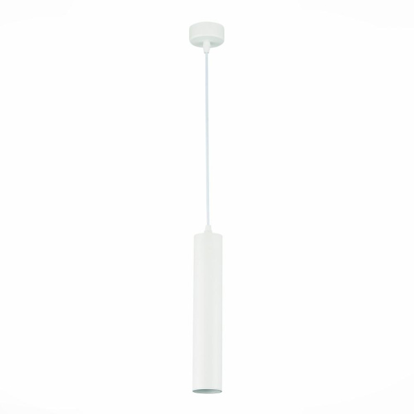 ST151.503.01 Светильник подвесной Белый GU10 1*50W  IP20 D54xH290 220V Без ламп Подвесные светильники