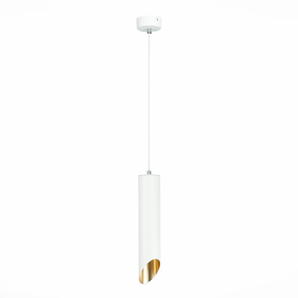 ST152.503.01 Светильник подвесной Белый GU10 1*50W  IP20 D60xH300 220V Без ламп Подвесные светильники