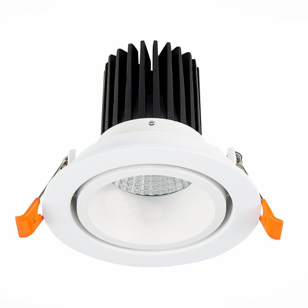 ST705.548.10 Св-к встр. Белый LED 1*10W 4000K 750Lm Ra>90 38° IP20 D102xH85 170-240V Встраиваемые светильники
