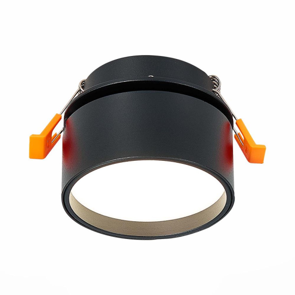 ST651.448.09 Встраиваемый поворотный светильник Черный LED 1*9W 4000K 720Lm Ra>90 120° IP20 D85xH68 170-240VV Встраиваемые светильники