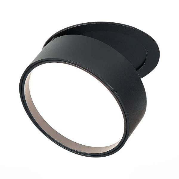 ST651.448.14 Встраиваемый поворотный светильник Черный LED 1*14W 4000K 1 100Lm Ra>90 120° IP20 D105xH68 170-240VV Встраиваемые светильники