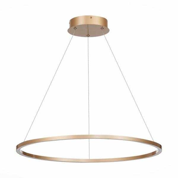 ST605.243.34 Светильник подвесной ST-Luce Золотистый/Белый LED 1*34W 4000K Подвесные светильники