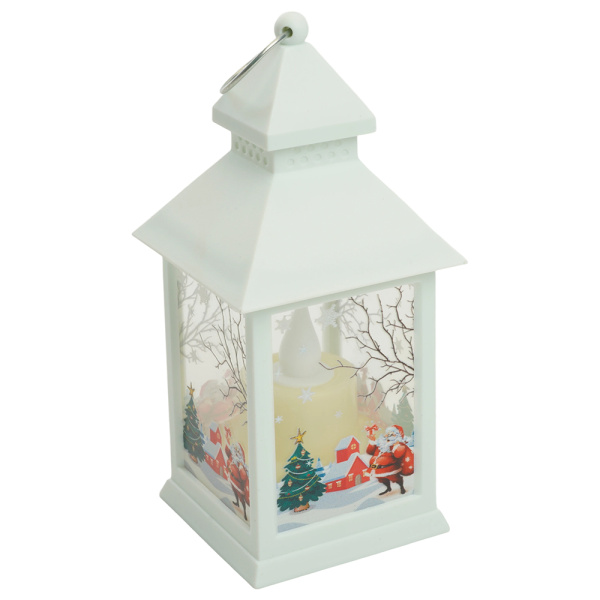 Световая фигура Свеча "Рождество" 1LED (батарейки в компл), 13,5см, белый, LT129