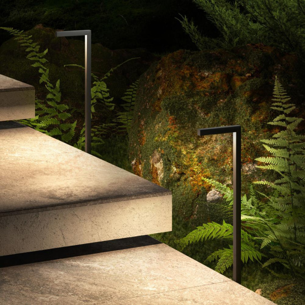 Светильник садово-парковый Stels 5W 4000K черный 35181/S