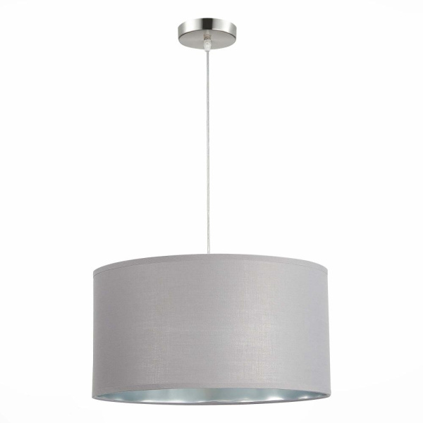 SLE300513-01 Подвес Никель/Серый, Серебристый E27 1*40W BRESCIA