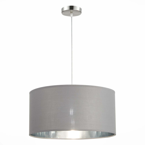 SLE300513-01 Подвес Никель/Серый, Серебристый E27 1*40W BRESCIA