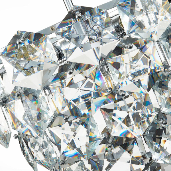 SL1631.103.09 Люстра подвесная ST-Luce Хром/Прозрачный E14 9*40W VITERBO