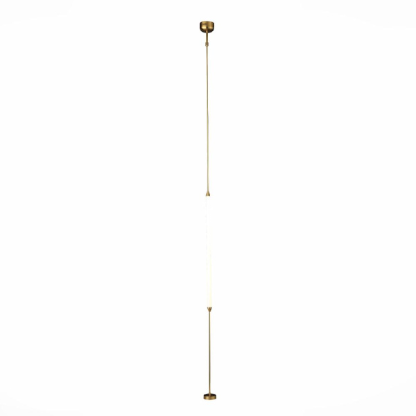 SL6004.305.01 Торшер ST-Luce Латунь/Белый LED 1*20W 3000K OLBIA