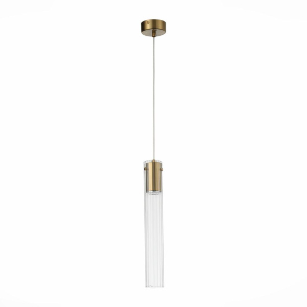 SL1229.303.01 Подвес ST-Luce Латунь/Прозрачный GU10 1*5W TERNI