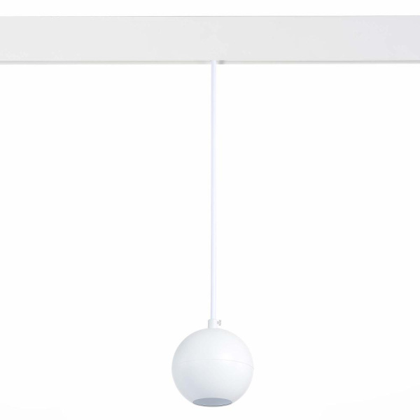 ST354.543.12 Магнитный трековый светильник подвесной Белый LED 1*12W 4000K 750Lm Ra>80 36° IP20 D100xH92 48V SKYLINE 48