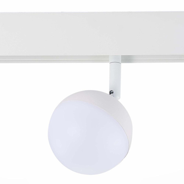 ST358.536.07 Магнитный трековый светильник Белый LED 1*7W 3000K 520Lm Ra>80 120° IP20 L120xW90xH192 48V SKYLINE 48