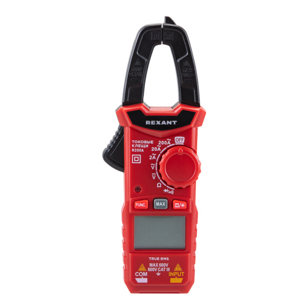 Токовые клещи R200A REXANT