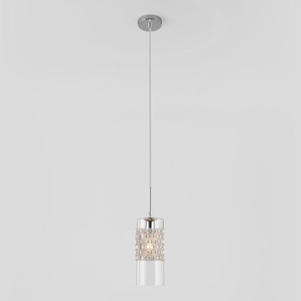 Подвесной светильник с плафоном 50148/1 хром