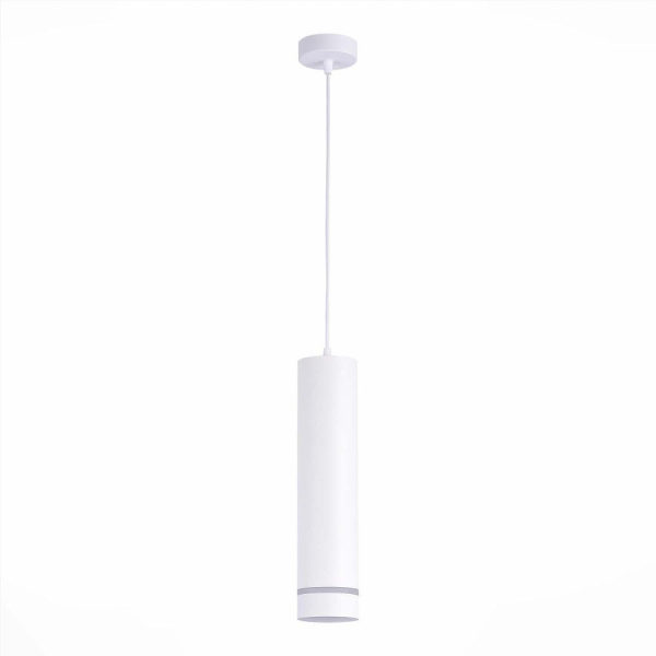 ST115.533.12 Светильник подвесной Белый LED 1*12W 3000K 936Lm Ra>90 120° IP20 D80xH300 165-265V Подвесные светильники