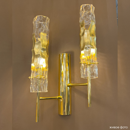 Бра Crystal Lux PRIMAVERA AP2 GOLD