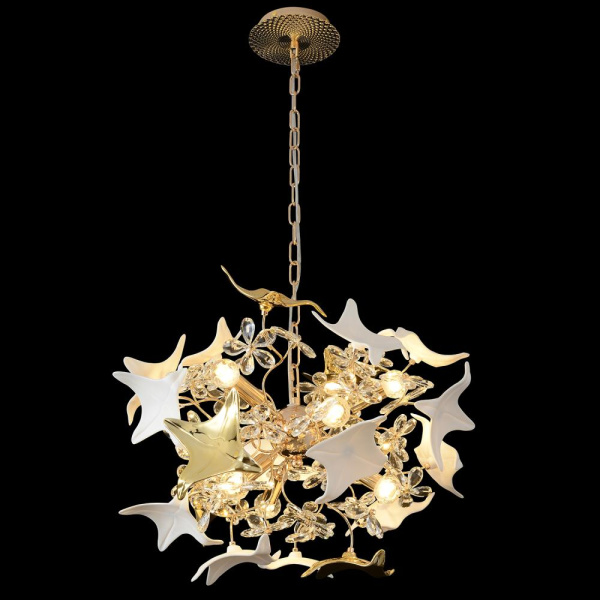 Люстра Crystal Lux LETISIA SP9 GOLD