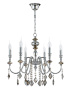 Люстра Crystal Lux MERCEDES SP6 CHROME/SMOKE