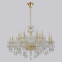 Люстра Crystal Lux MONICA SP10+5 GOLD