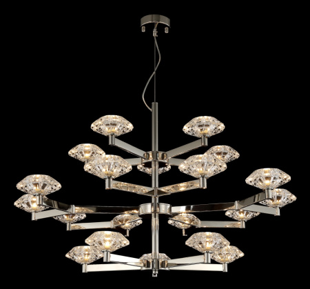 Люстра Crystal Lux REBECA SP5+10+5 NICKEL