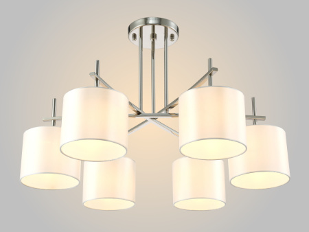 Люстра Crystal Lux SERGIO PL6 NICKEL