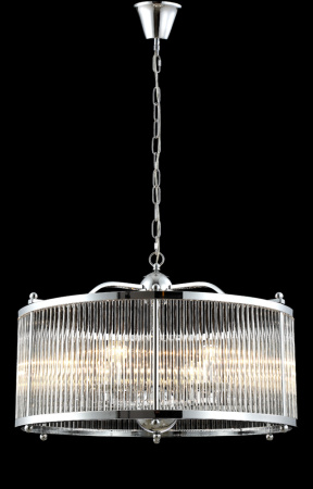 Люстра Crystal Lux TADEO SP6 D600 CHROME/TRANSPARENTE
