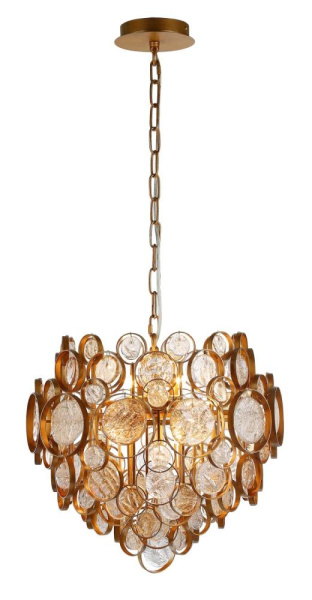 Светильник подвесной Crystal Lux DESEO SP6 D460 GOLD