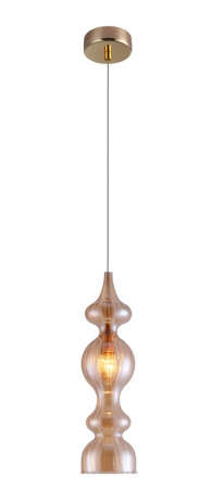 Светильник подвесной Crystal Lux IRIS SP1 A AMBER