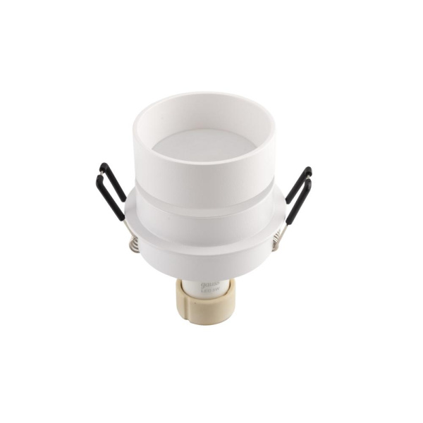 DK2404-WH Встраиваемый светильник влагозащ., IP 44, до 15 Вт, GU10, белый, алюминий
